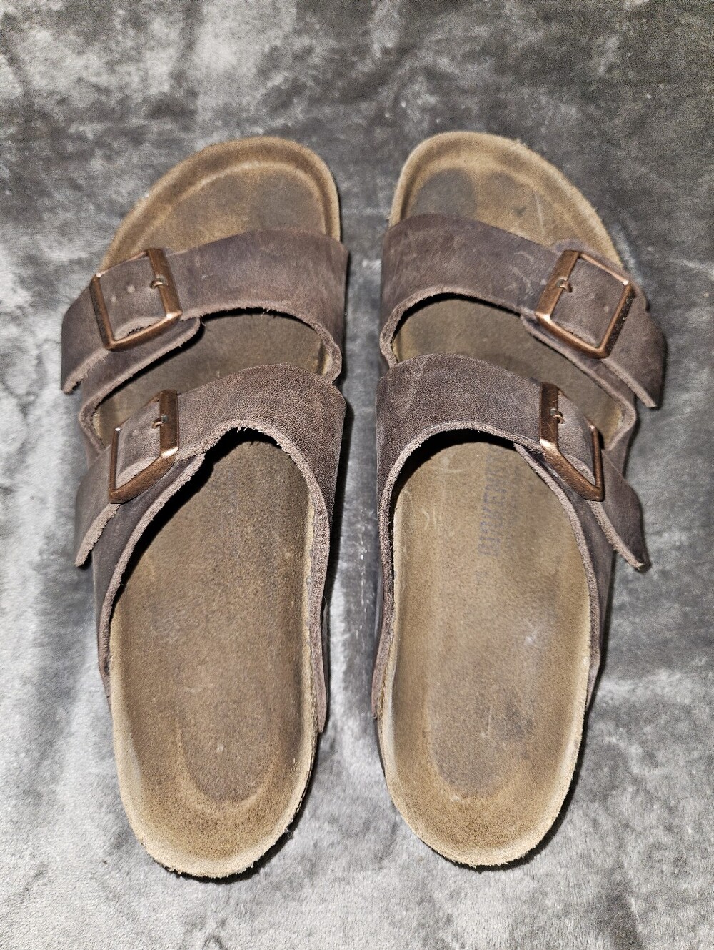 Birkenstock Arizona Double Buckle Sandal Flawed Boho Casual Softbed 31 Cm